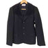 ローブドシャンブルコムデギャルソン robe de chambre COMME des GARCONS 01AW 丸襟 3B テーラードジャケット レディース JPN:L