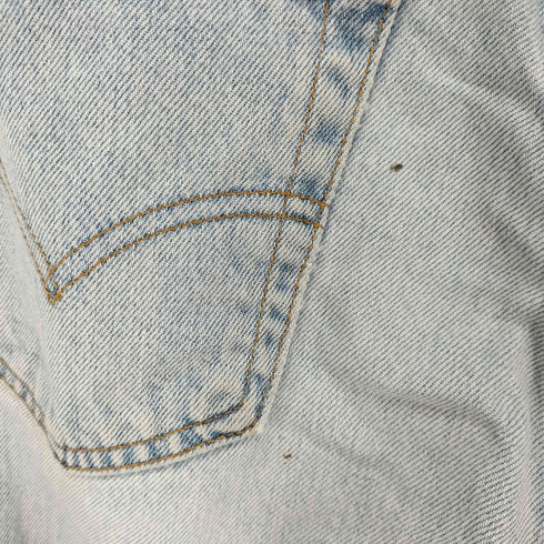 リーバイス Levis 90S 505ストレートデニムパンツ ボタン裏525 アイスウォッシュブルー メンズ 32/32