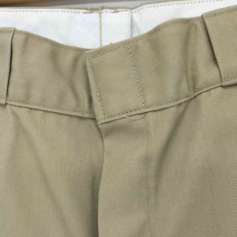 ディッキーズ Dickies 70-80S USA製 白タグ ワークパンツ ウエスト折込み TALONジップ メンズ 33×30