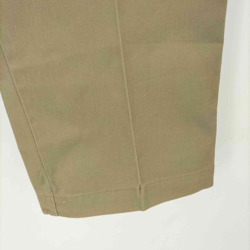 ディッキーズ Dickies 70-80S USA製 白タグ ワークパンツ ウエスト折込み TALONジップ メンズ 33×30