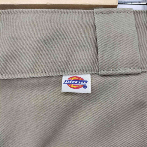 ディッキーズ Dickies 70-80S USA製 白タグ ワークパンツ ウエスト折込み TALONジップ メンズ 33×30