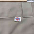 ディッキーズ Dickies 70-80S USA製 白タグ ワークパンツ ウエスト折込み TALONジップ メンズ 33×30