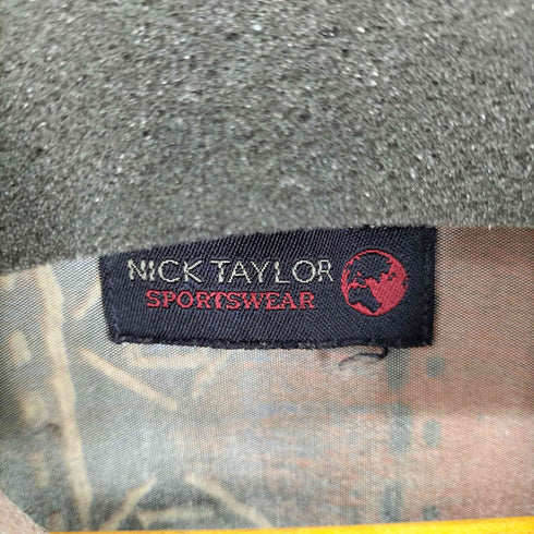 NICK TAYLOR 総柄ワンポイントシャツ レディース import:L