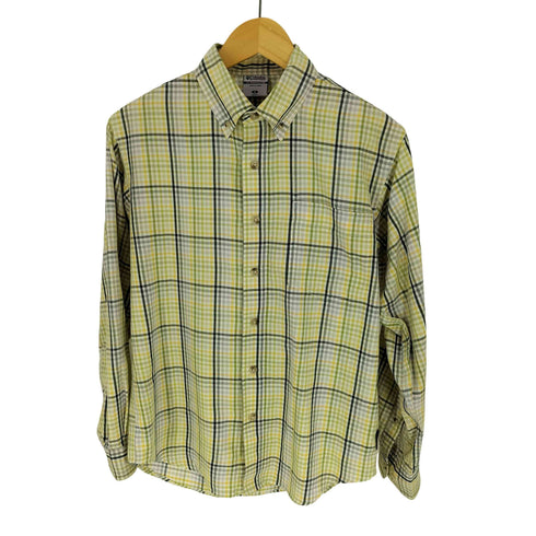 コロンビア Columbia TITANIUM ポリコットン L/S チェックシャツ メンズ import:S