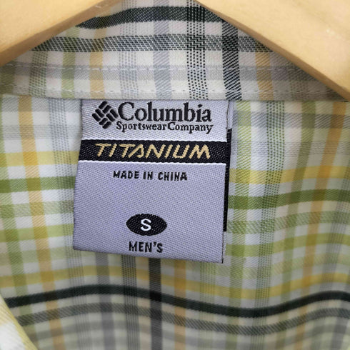 コロンビア Columbia TITANIUM ポリコットン L/S チェックシャツ メンズ import:S