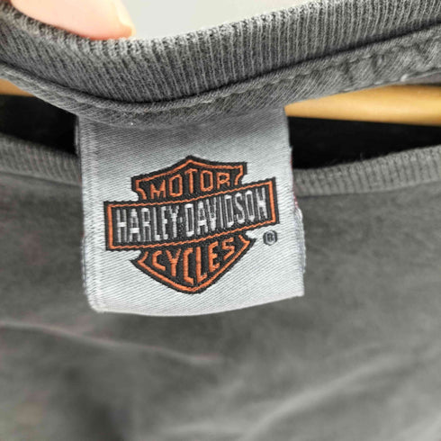 ハーレーダビッドソン HARLEY-DAVIDSON 90s~00s バックプリント オーバーサイズ半袖カットソー メンズ