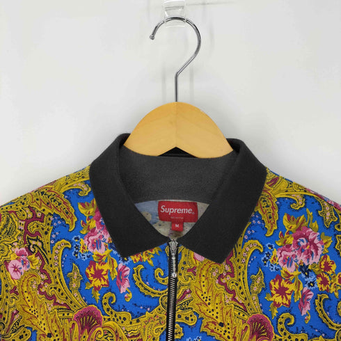 シュプリーム Supreme 17AW Paisley L/S Polo メンズ JPN:M