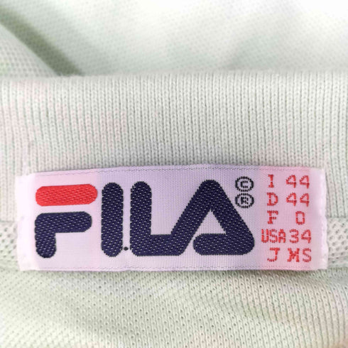 フィラ FILA 香港製 ロゴ刺繍 鹿の子 ポロシャツ メンズ S~M