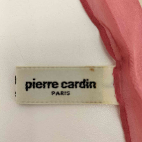 ピエールカルダン pierre cardin シルク100% 総柄スカーフ レディース