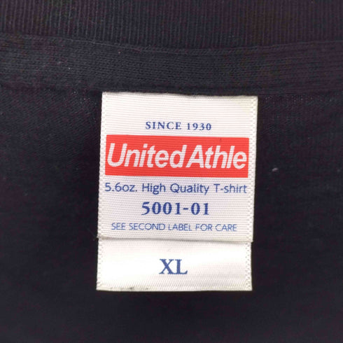 ユナイテッドアスレ UNITED ATHLE プリントクルーネックTシャツ メンズ JPN:XL
