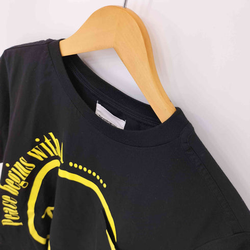 タカヒロミヤシタザソロイスト TAKAHIRO MIYASHITA The SoloIst. 18SS スマイルプリント S/S Tシャツ メンズ 44