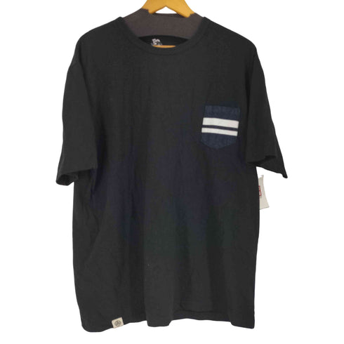 モモタロウジーンズ MOMOTARO JEANS デニムポケット クルーネックTシャツ メンズ JPN:XXL