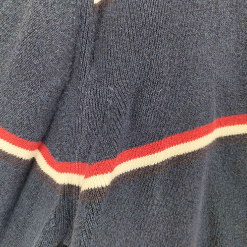 トミーヒルフィガー TOMMY HILFIGER 90S ボーダー コットンニット メンズ JPN:XL