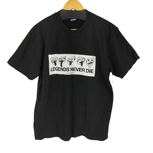 BUILD BUILD プリントクルーネックTシャツ メンズ