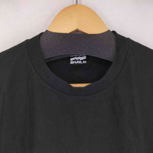BUILD BUILD プリントクルーネックTシャツ メンズ