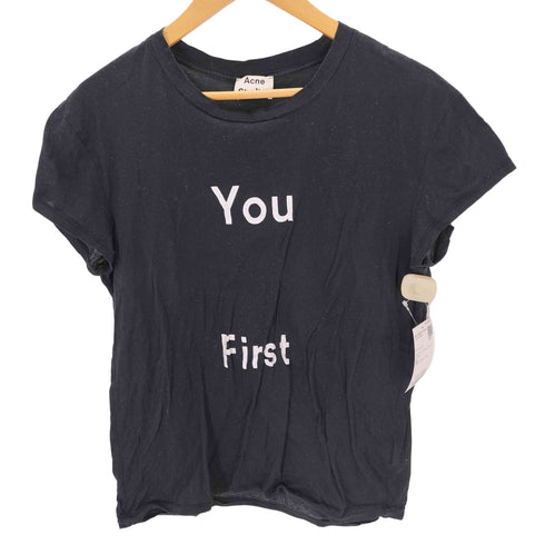 アクネストゥディオズ ACNE STUDIOS You First Tシャツ レディース xxs