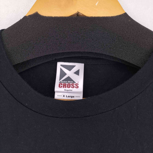 CROSS プリントクルーネックTシャツ メンズ JPN:XL