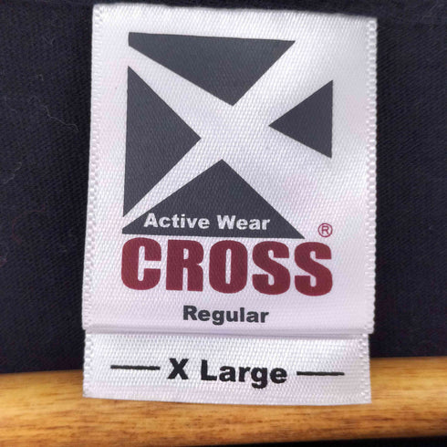 CROSS プリントクルーネックTシャツ メンズ JPN:XL