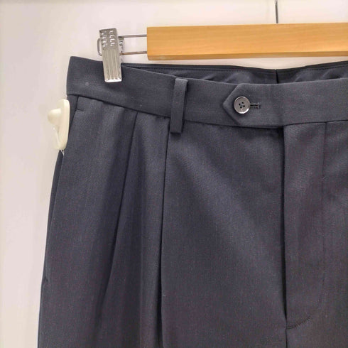 オーラリー AURALEE LIGHT WOOL MAX GABARDINE TWO-TUCK SLACKS メンズ 4