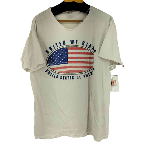 ヘインズ Hanes 星条旗プリント S/S Tシャツ メンズ JPN:L