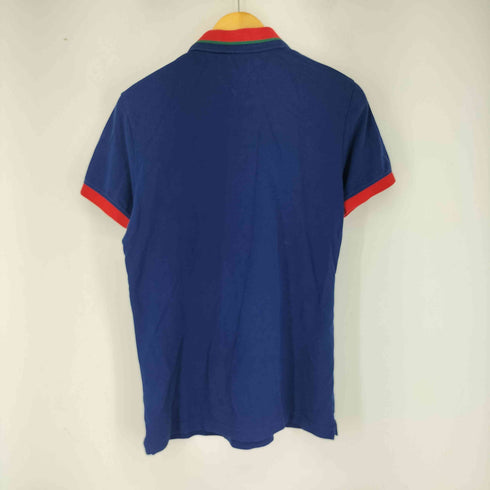 トミージーンズ tommy jeans ロゴ刺繍 S/S ポロシャツ メンズ JPN:M