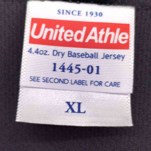 ユナイテッドアスレ UNITED ATHLE ベースボールシャツ メンズ JPN:XL