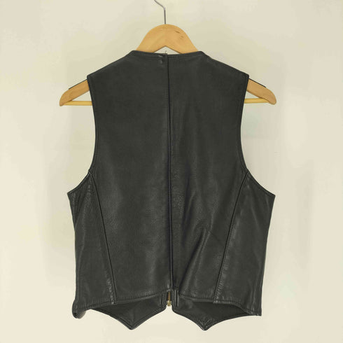バンソン VANSON 90S USA製 ロケットTALON レザー ベスト メンズ US:38