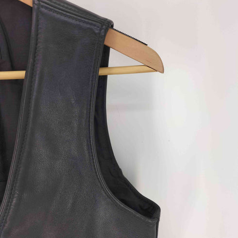 バンソン VANSON 90S USA製 ロケットTALON レザー ベスト メンズ US:38