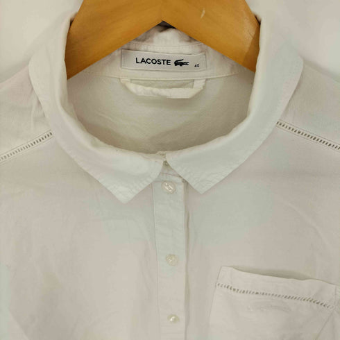 ラコステ LACOSTE プルオーバーシャツワンピース レディース EUR:40