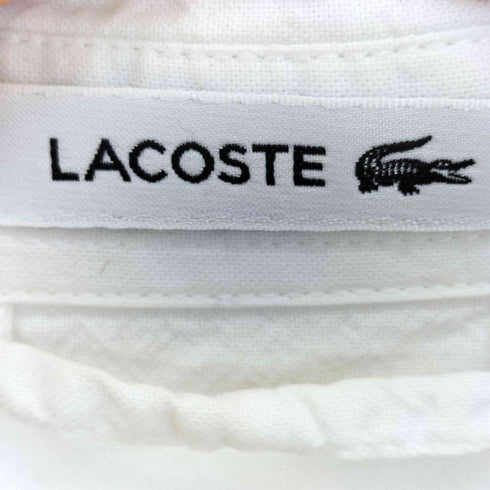 ラコステ LACOSTE プルオーバーシャツワンピース レディース EUR:40