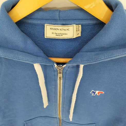 メゾンキツネ MAISON KITSUNE 裏毛 ジップパーカー レディース import:S