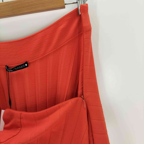 ザラ ZARA PLEATED ASYMMETRICAL SKIRT レディース JPN:M
