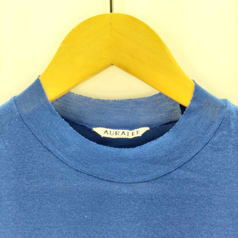 オーラリー AURALEE GIZA SUPER HIGH GAUGE TEE / シアーリブTシャツ レディース JPN:1
