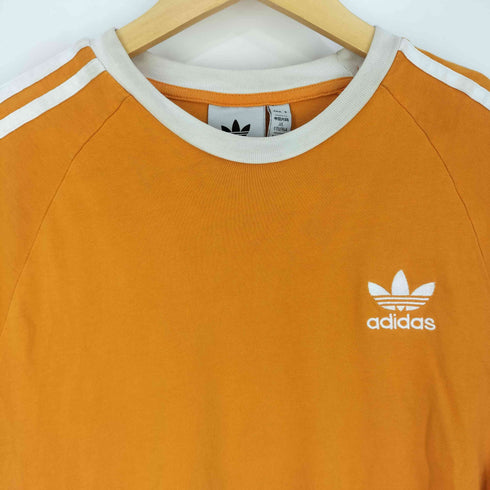 アディダスオリジナルス adidas Originals Classics 3-Stripes クラシック 3ストライプ リンガーTシャツ メンズ JPN:L