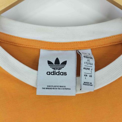 アディダスオリジナルス adidas Originals Classics 3-Stripes クラシック 3ストライプ リンガーTシャツ メンズ JPN:L