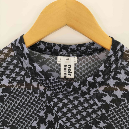 ノワールケイニノミヤ noir kei ninomiya 23SS パワーネットカットソー レディース JPN:XS