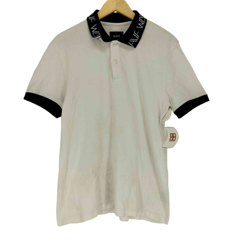 ハフ HUF 襟ロゴポロシャツ メンズ JPN:M