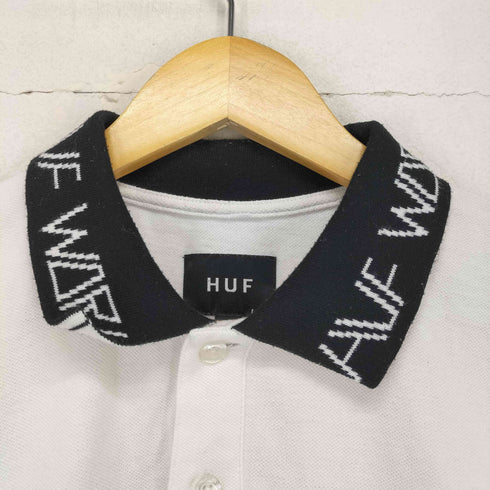 ハフ HUF 襟ロゴポロシャツ メンズ JPN:M