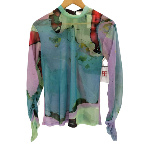 タロウホリウチ TARO HORIUCHI th products Gathered Sleeve Print Tuetleneck レディース JPN:1
