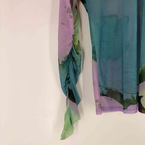 タロウホリウチ TARO HORIUCHI th products Gathered Sleeve Print Tuetleneck レディース JPN:1