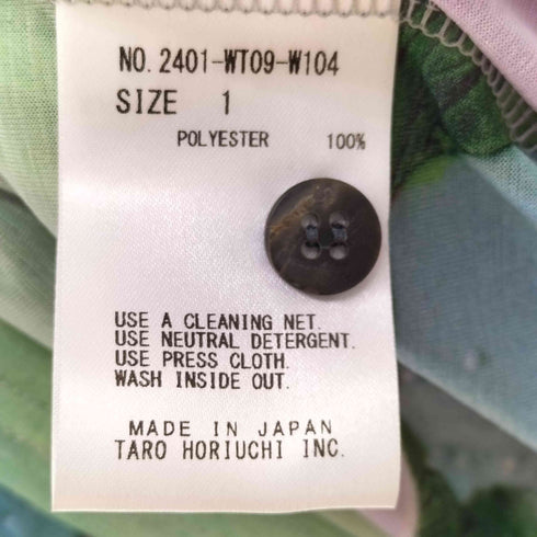 タロウホリウチ TARO HORIUCHI th products Gathered Sleeve Print Tuetleneck レディース JPN:1