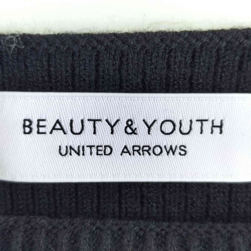 ビューティーアンドユースユナイテッドアローズ BEAUTY & YOUTH UNITED ARROWS 畦リブボートネックニット レディース