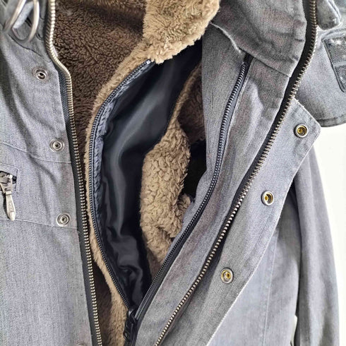 ミッシェルクランオム MICHEL KLEIN HOMME ボアライナー モッズコート メンズ 48