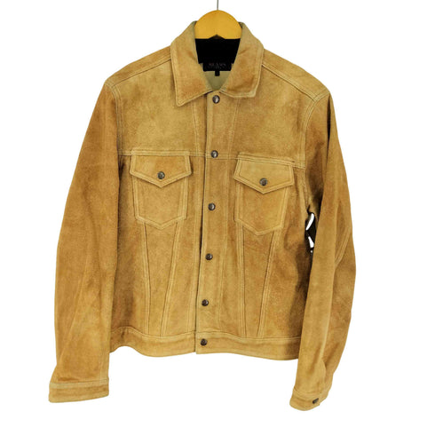 ビームスプラス BEAMS+ ゴートレザースウェードトラッカージャケット メンズ JPN:L