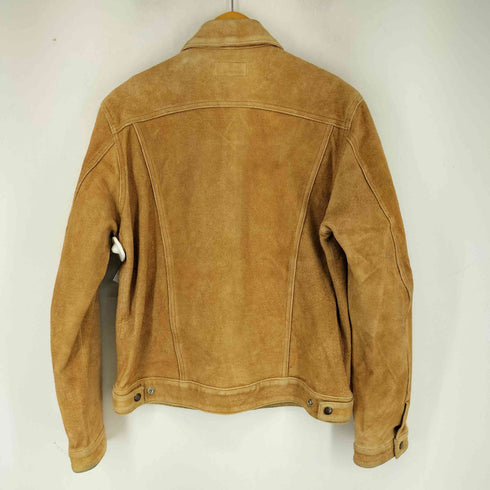 ビームスプラス BEAMS+ ゴートレザースウェードトラッカージャケット メンズ JPN:L