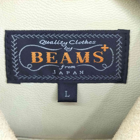 ビームスプラス BEAMS+ ゴートレザースウェードトラッカージャケット メンズ JPN:L