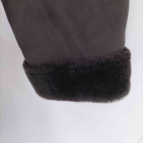 ユニクロ UNIQLO ムートンタッチ フーデット コート レディース import:M