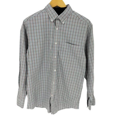 エディーバウアー Eddie Bauer L/S ボタンダウンチェックシャツ レディース import:S