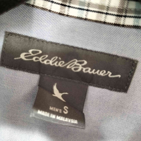 エディーバウアー Eddie Bauer L/S ボタンダウンチェックシャツ レディース import:S