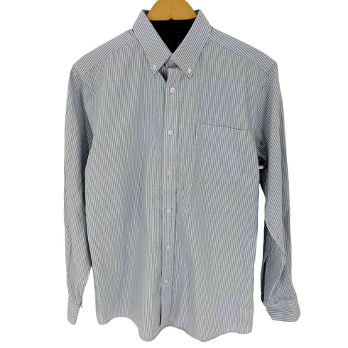 エディーバウアー Eddie Bauer L/Sボタンダウンストライプシャツ レディース import:S